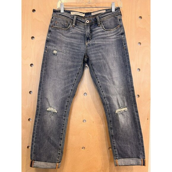 Anthropologie Pilcro And The Letterpress Slim Boyfriend Denim Jeans size 26” P - Picture 1 of 13
